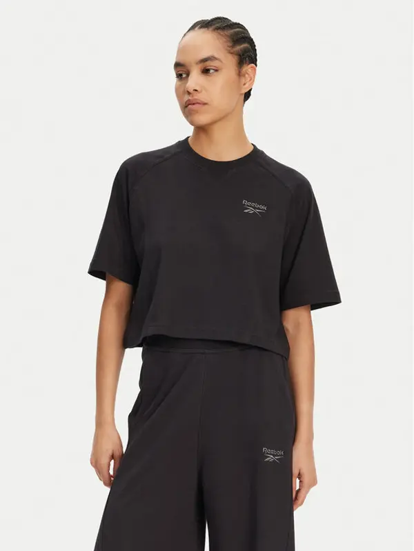 Reebok Reebok T-shirt 100214092 139-18-00 Crna Regular Fit