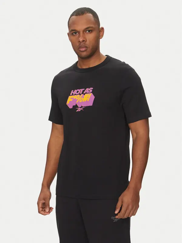 Reebok Reebok T-shirt 100218834 Crna Regular Fit