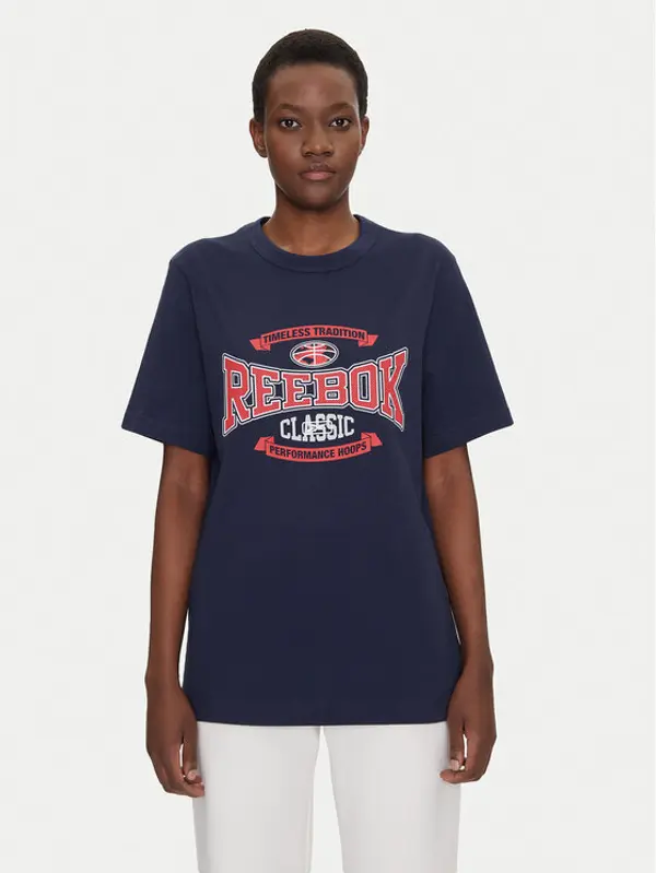 Reebok Reebok T-shirt 100220202 Tamnoplava Relaxed Fit