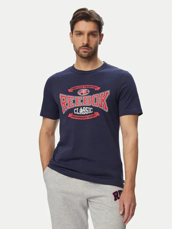 Reebok Reebok T-shirt 100220202 Tamnoplava Relaxed Fit