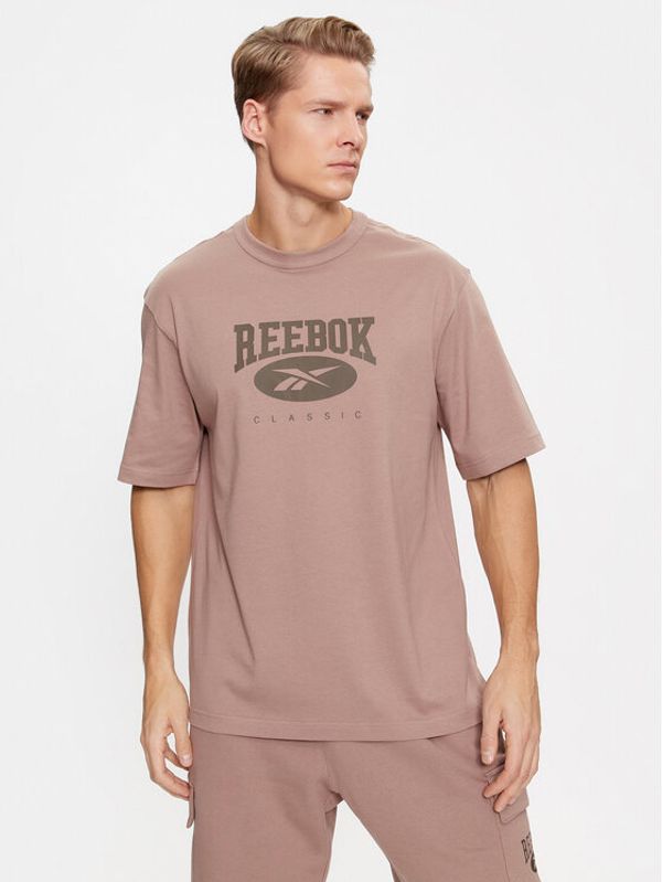 Reebok Reebok T-shirt Archive Essentials IL8792 Bež Regular Fit