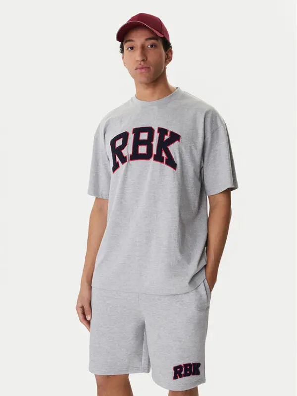 Reebok Reebok T-shirt Beglin RK25554CCM Siva Relaxed Fit