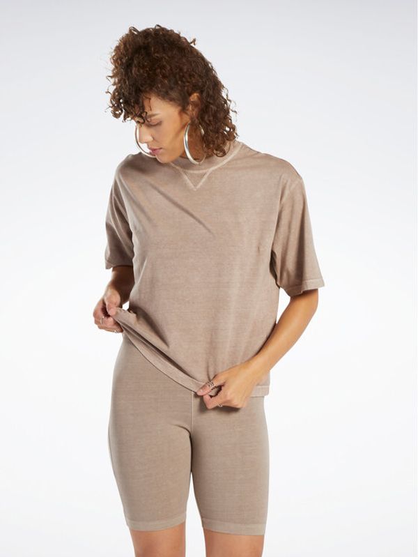 Reebok Reebok T-shirt Classics Natural Dye Boxy T-Shirt HS0378 Smeđa