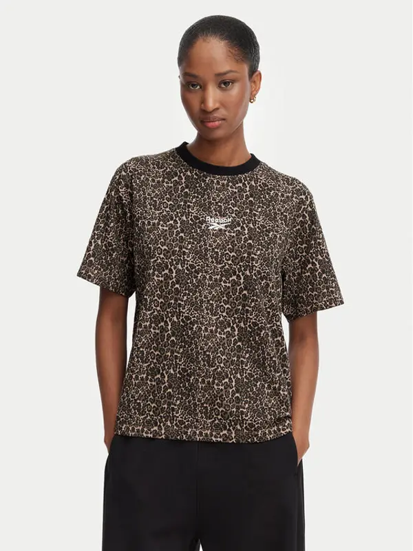 Reebok Reebok T-shirt Elizieta RK25710CCW Smeđa Regular Fit