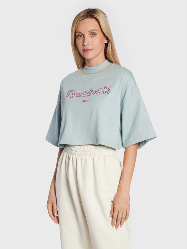 Reebok Reebok T-shirt Heritage Graphic HK4920 Plava Loose Fit