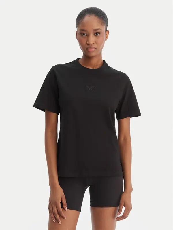 Reebok Reebok T-shirt Ivanna RK25508CCW Crna Regular Fit