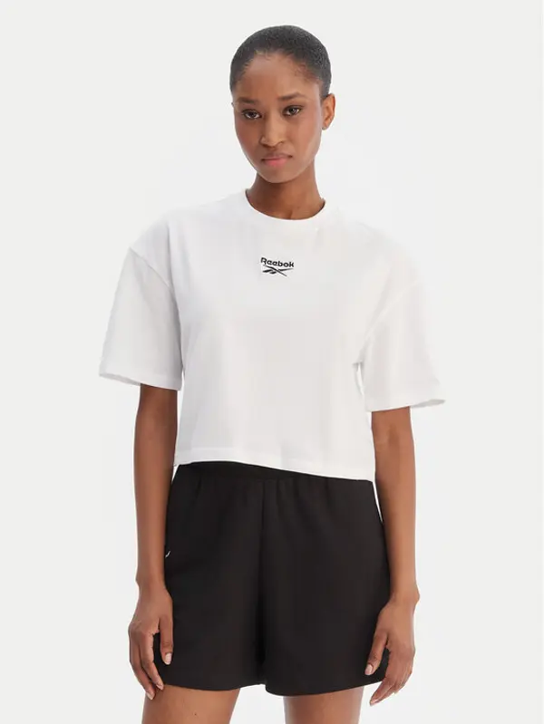 Reebok Reebok T-shirt Klara RK25503CCW Bijela Relaxed Fit