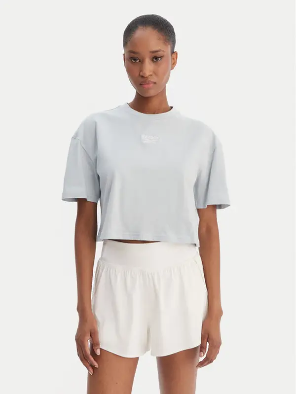 Reebok Reebok T-shirt Klara RK25503CCW Svijetloplava Relaxed Fit