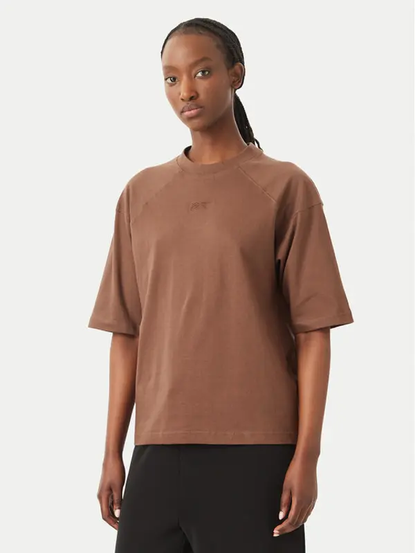 Reebok Reebok T-shirt Reebok X Ewa Chodakowska Mila RK25977CCW Smeđa Regular Fit