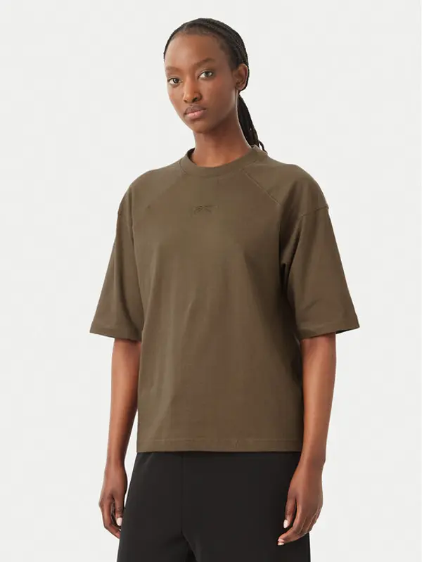 Reebok Reebok T-shirt Reebok X Ewa Chodakowska Mila RK25977CCW Smeđa Regular Fit