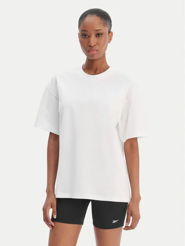 Reebok Reebok T-shirt Reebok x Ewa Chodakowska RK25611CCW Bijela Relaxed Fit
