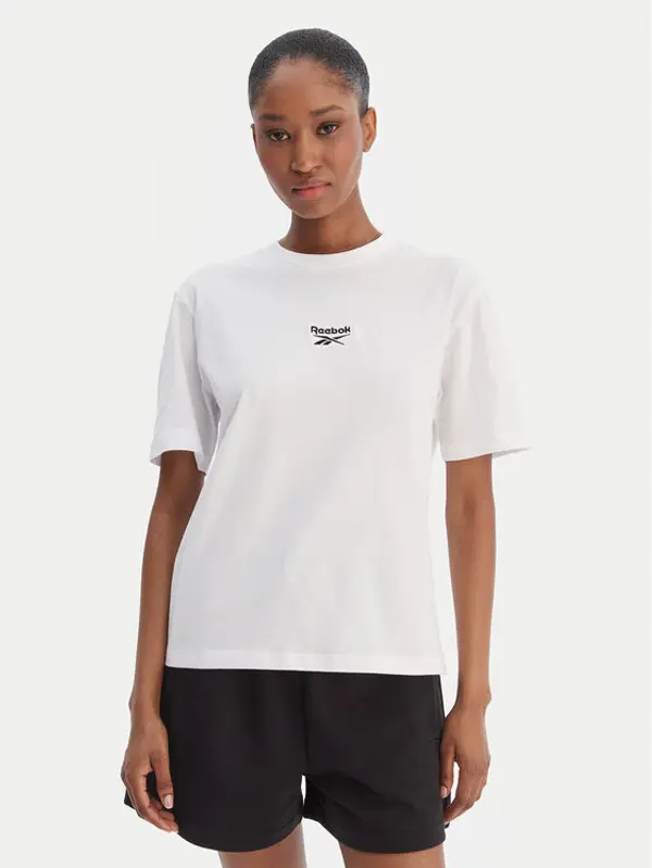 Reebok Reebok T-shirt Suzie RK25505CCW Bijela Relaxed Fit