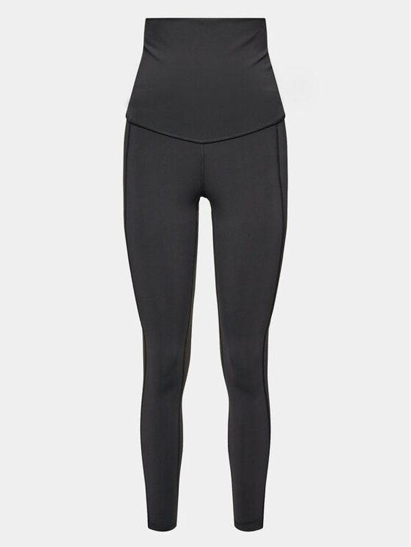 Reebok Reebok Tajice za trudnice Lux Maternity HT6997 Crna Slim Fit