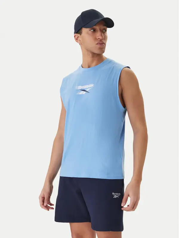 Reebok Reebok Tank top Bradshaw RK25560CCM Svijetloplava Regular Fit