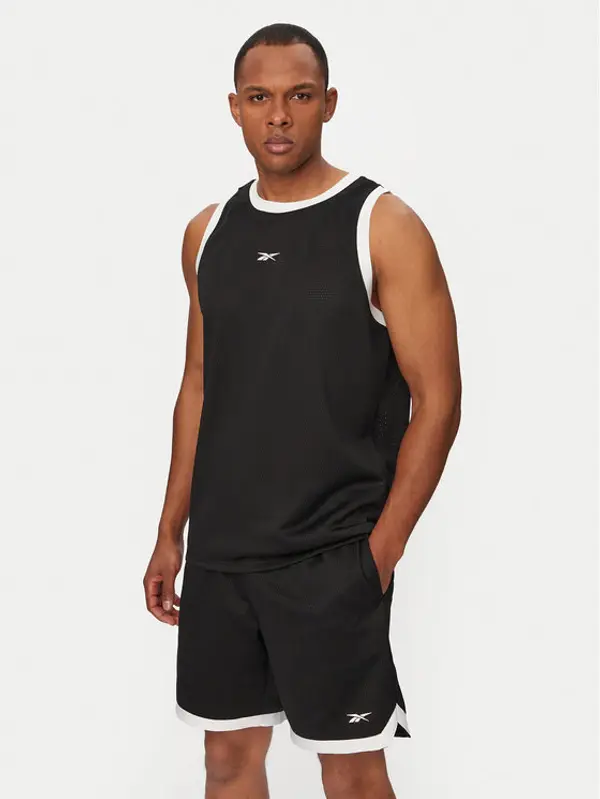 Reebok Reebok Tank top Michał RK25880CCM Crna Regular Fit