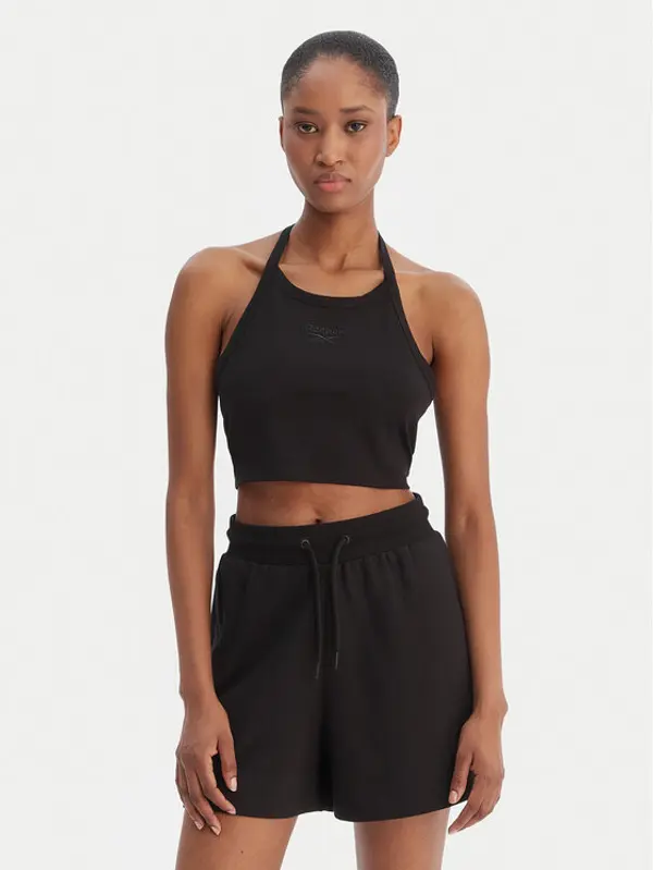 Reebok Reebok Top Tatianna RK25494CCW Crna Slim Fit