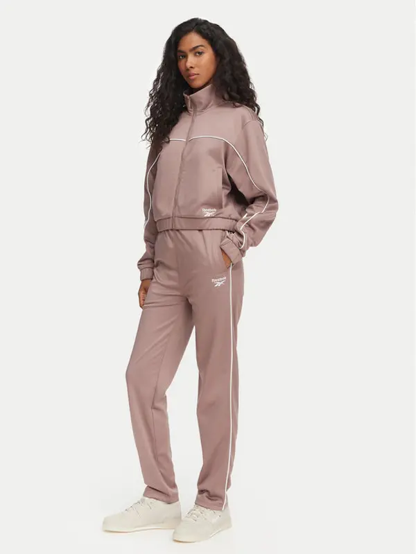 Reebok Reebok Trenerka Justine RK25705CCW Smeđa Regular Fit