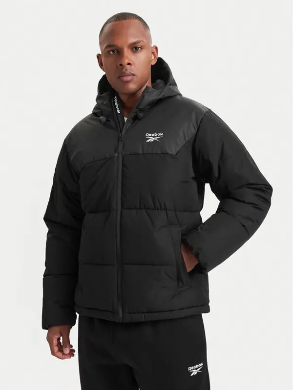 Reebok Reebok Zimska jakna RCC00084 Crna Regular Fit