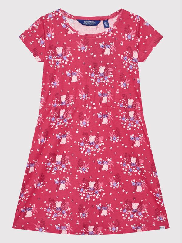 Regatta Regatta Ljetna haljina Peppa Summer RKD018 Ružičasta Regular Fit