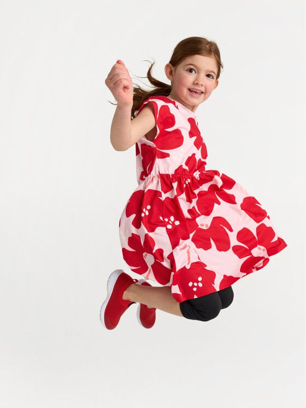 Reima Reima Ljetna haljina Virein 5200343B Crvena Regular Fit