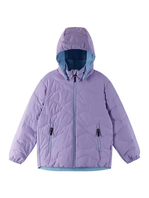 Reima Reima Pernata jakna Fossila 5100058B Ljubičasta Regular Fit