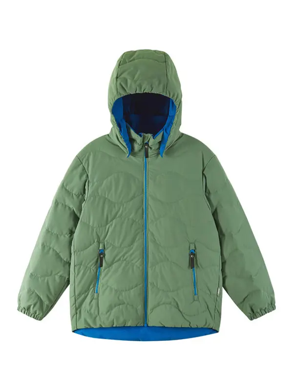 Reima Reima Pernata jakna Fossila 5100058B Zelena Regular Fit