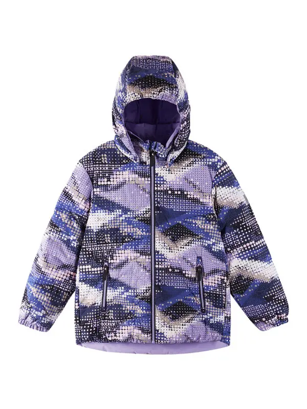 Reima Reima Pernata jakna Fossila 5100058C Ljubičasta Regular Fit