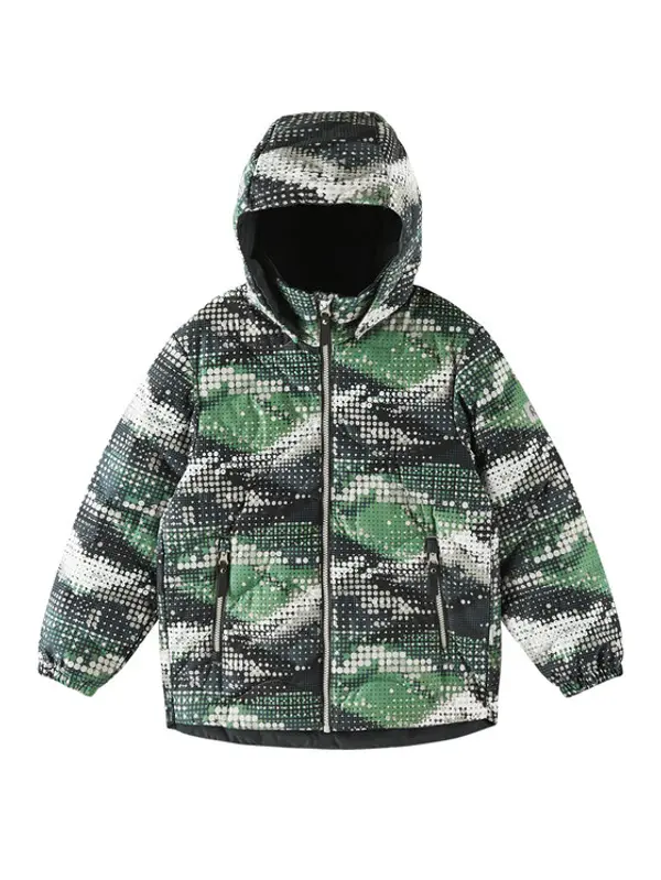 Reima Reima Pernata jakna Fossila 5100058C Zelena Regular Fit