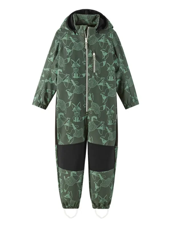 Reima Reima Softshell kombinezon Nurmes 5100007C Zelena Regular Fit