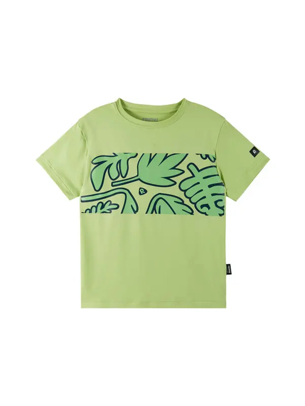 Reima Reima T-shirt 5200189B Zelena Regular Fit