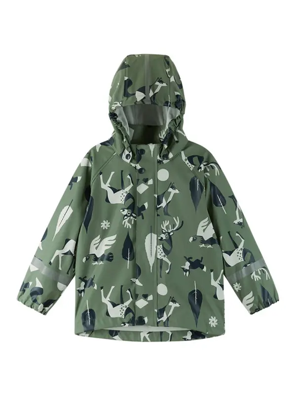 Reima Reima Vodootporna jakna Vesi 5100025A Zelena Regular Fit