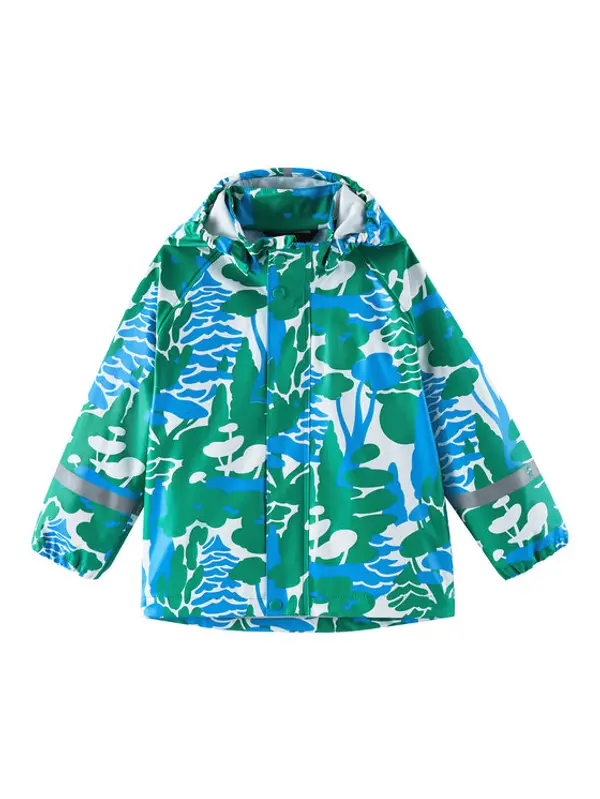 Reima Reima Vodootporna jakna Vesi 5100025A Zelena Regular Fit