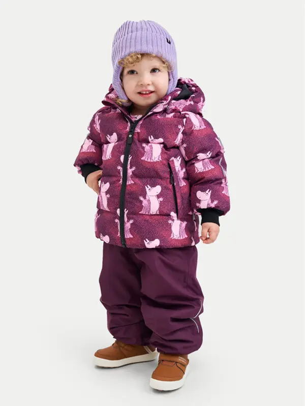 Reima Reima Zimska jakna Moomin Lykta 5100013B Ljubičasta Regular Fit