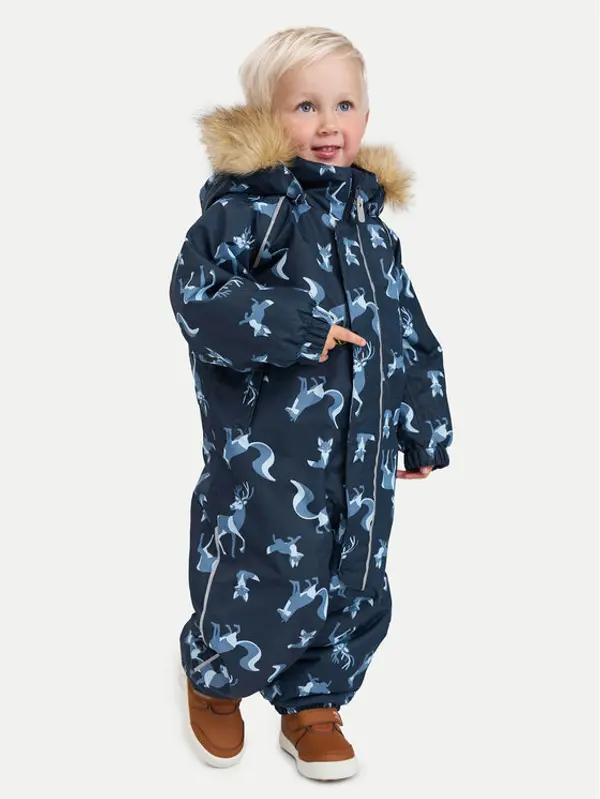 Reima Reima Zimski kombinezon Lappi 5100129C Tamnoplava Regular Fit