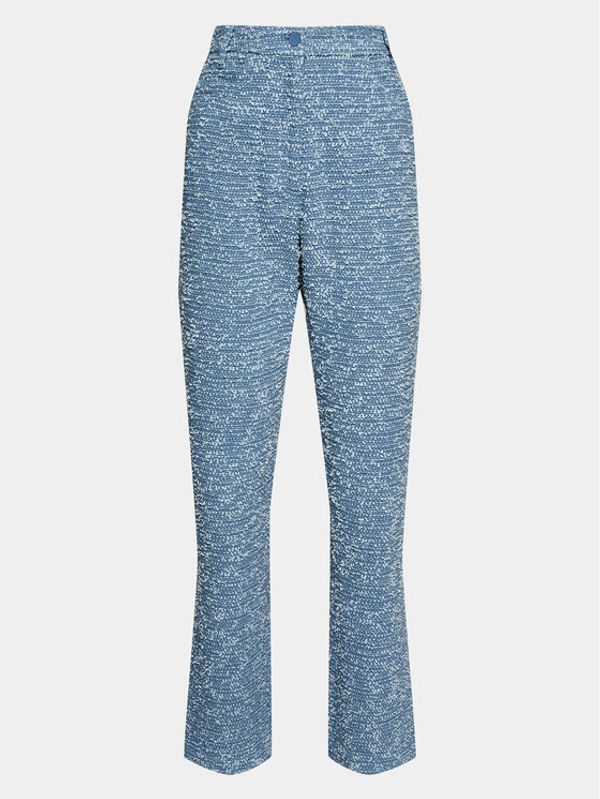 Remain Remain Hlače Bold Weave 5005712792 Plava Straight Fit