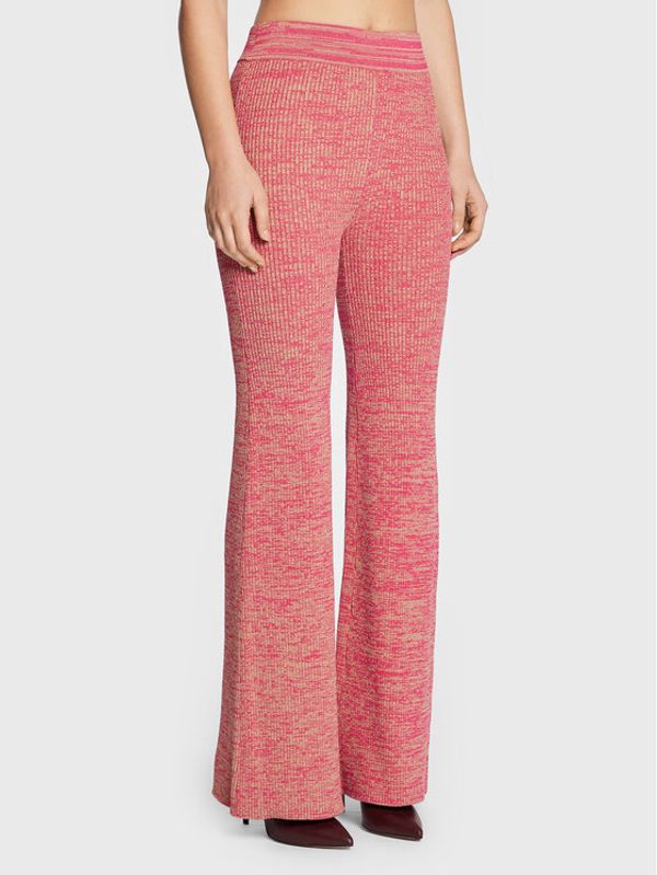 Remain Remain Pletene hlače Soleima Knit RM1678 Ružičasta Slim Fit