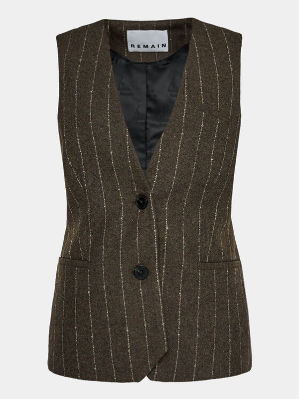 Remain Remain Prsluk za odijelo 5006301698 Smeđa Regular Fit