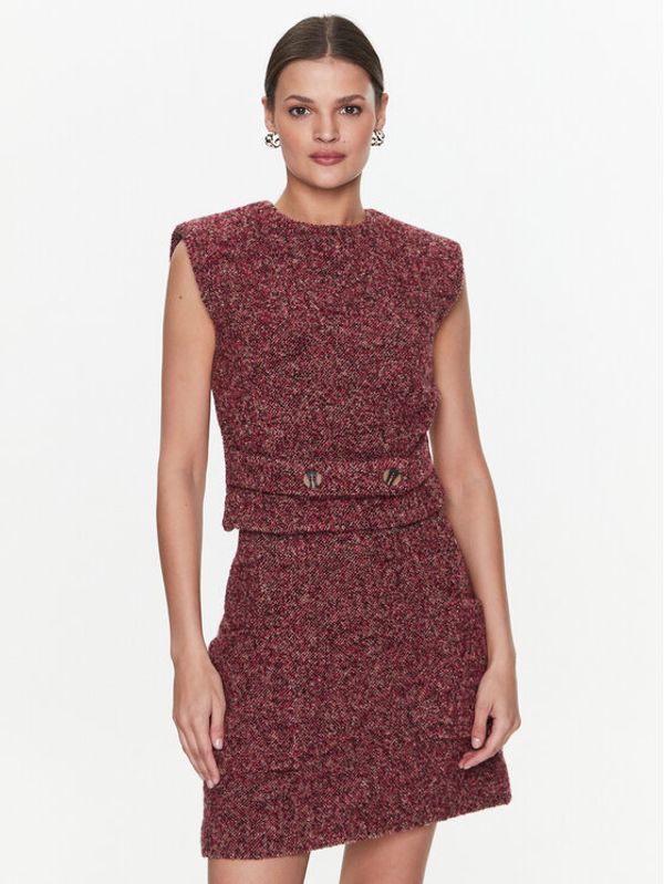 Remain Remain Top Cilie RM1840 Tamnocrvena Regular Fit