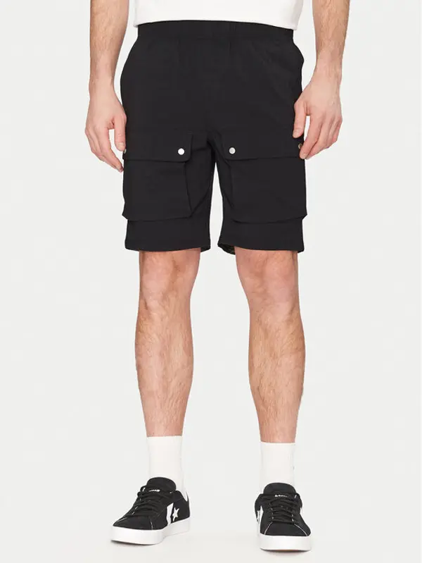 Resteröds Resteröds Kratke hlače Malone 55251 6441 Crna Regular Fit