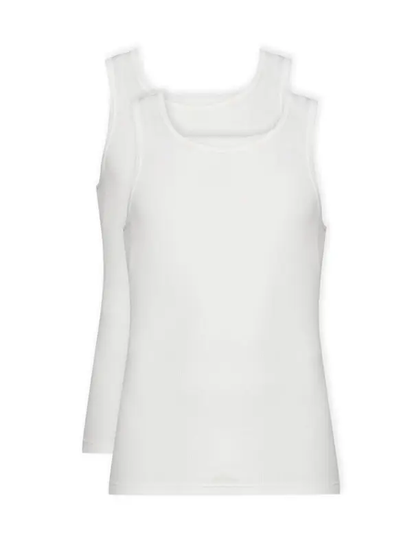 Resteröds Resteröds Set potkošulja bez rukava﻿ 7027 1 Bijela Slim Fit
