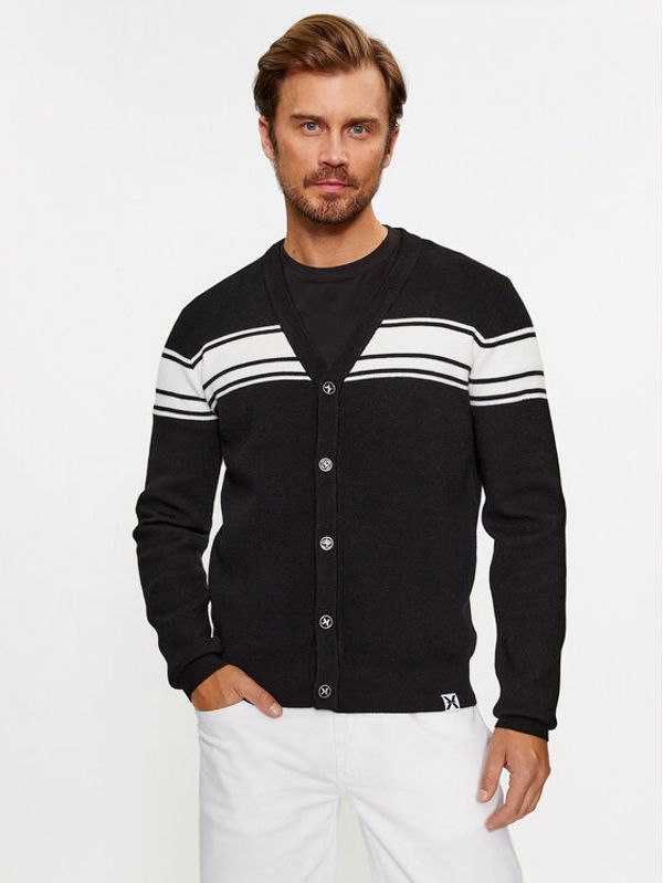 Richmond X Richmond X Kardigan UMA23057CD Crna Regular Fit