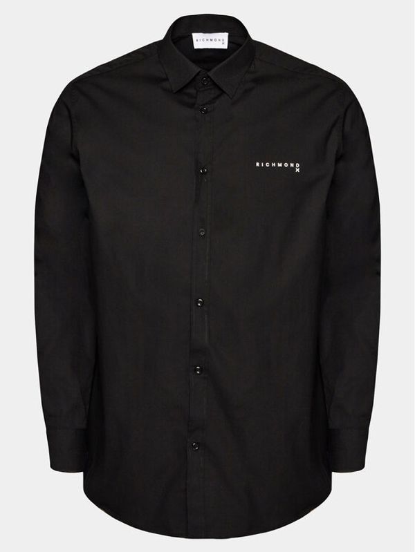 Richmond X Richmond X Košulja Liddo UMP24230CA Crna Slim Fit