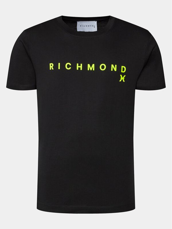 Richmond X Richmond X T-shirt Aaron UMP24004TS Crna Regular Fit