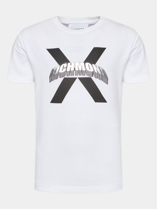 Richmond X Richmond X T-shirt UMA23007TS Bijela Regular Fit