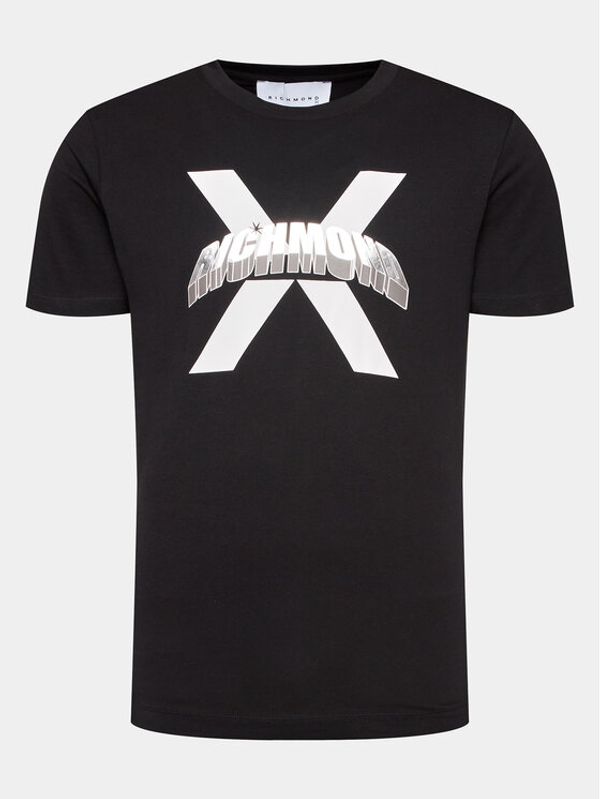 Richmond X Richmond X T-shirt UMA23007TS Crna Regular Fit