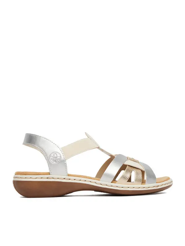 Rieker Rieker Sandale CEO-65918-91 Srebrna