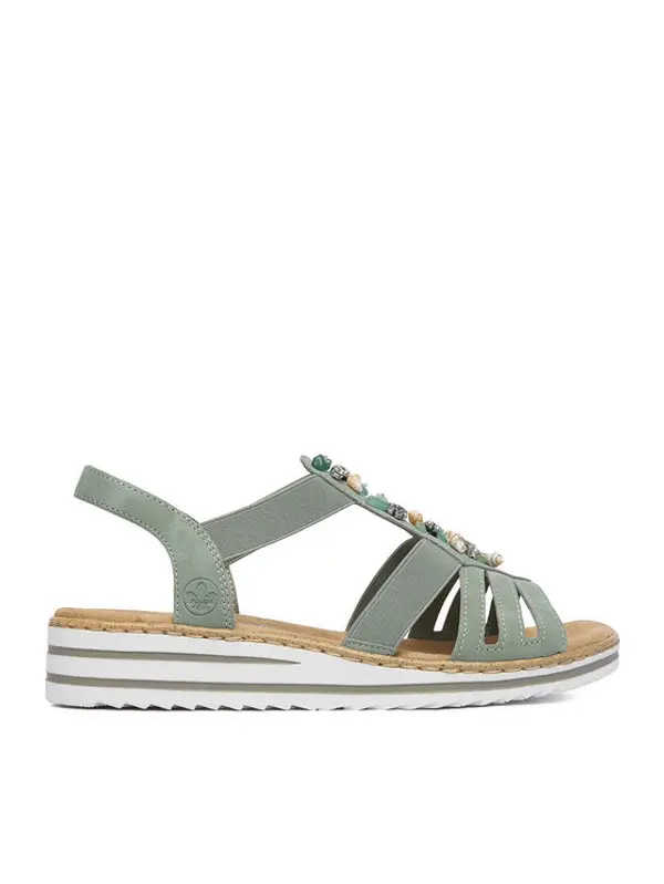 Rieker Rieker Sandale CEO-V0649-52 Zelena
