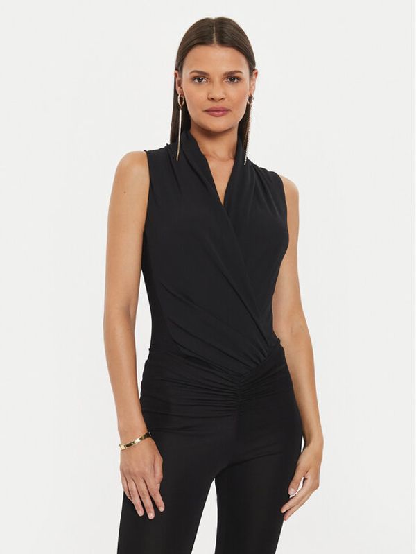 Rinascimento Rinascimento Bodi CFC0120531003 Crna Regular Fit