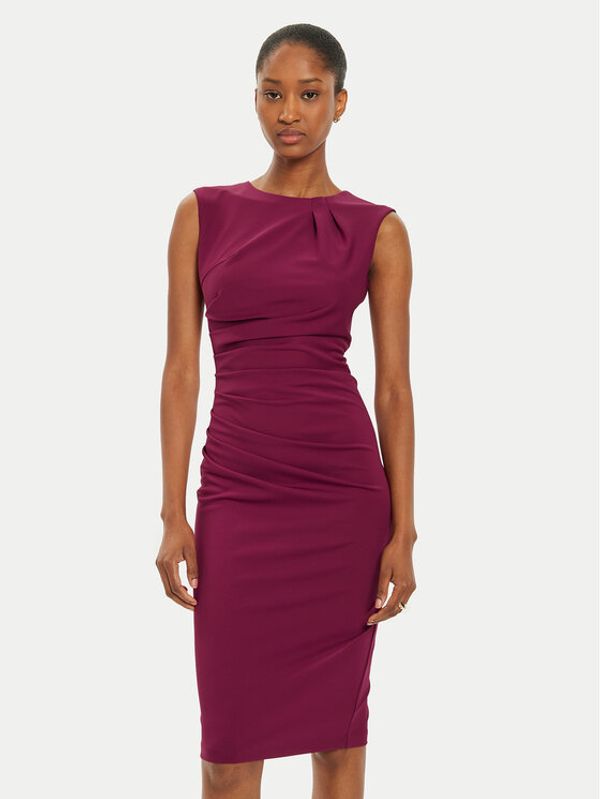 Rinascimento Rinascimento Haljina za svaki dan CFC0119757003 Tamnocrvena Slim Fit