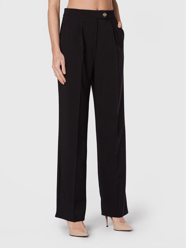 Rinascimento Rinascimento Hlače CFC0110530003 Crna Regular Fit